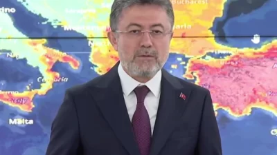 Balıkesir’in Sındırgı ilçesinde meydana gelen depremin ardından Tarım ve Orman