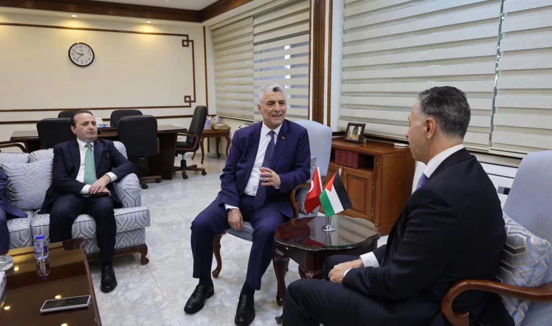 Türkiye–Ürdün ekonomik iş birliğinde yeni dönem Ticaret Bakanı Ömer Bolat, Ürdün Sanayi, Ticaret ve Tedarik Bakanı