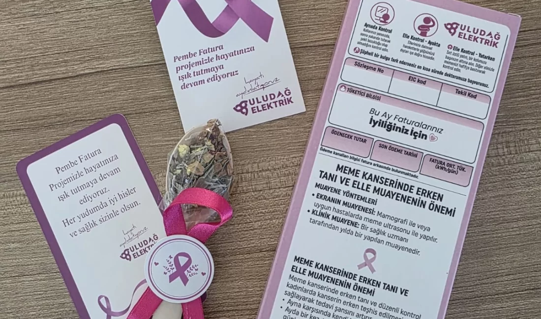 Uludağ Elektrik’ten ‘pembe’ farkındalık Uludağ Elektrik, toplumsal sorumluluk bilinciyle hareket ederek her yıl olduğu