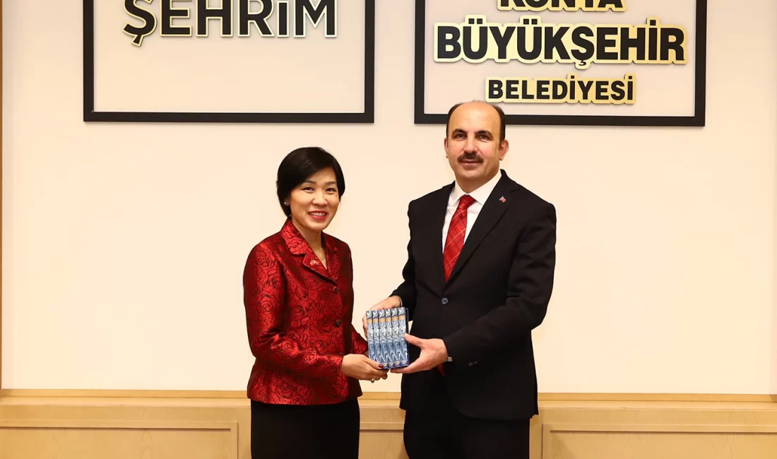 Konya Büyükşehir Belediye Başkanı Uğur İbrahim Altay, Vietnam’ın Ankara Büyükelçisi