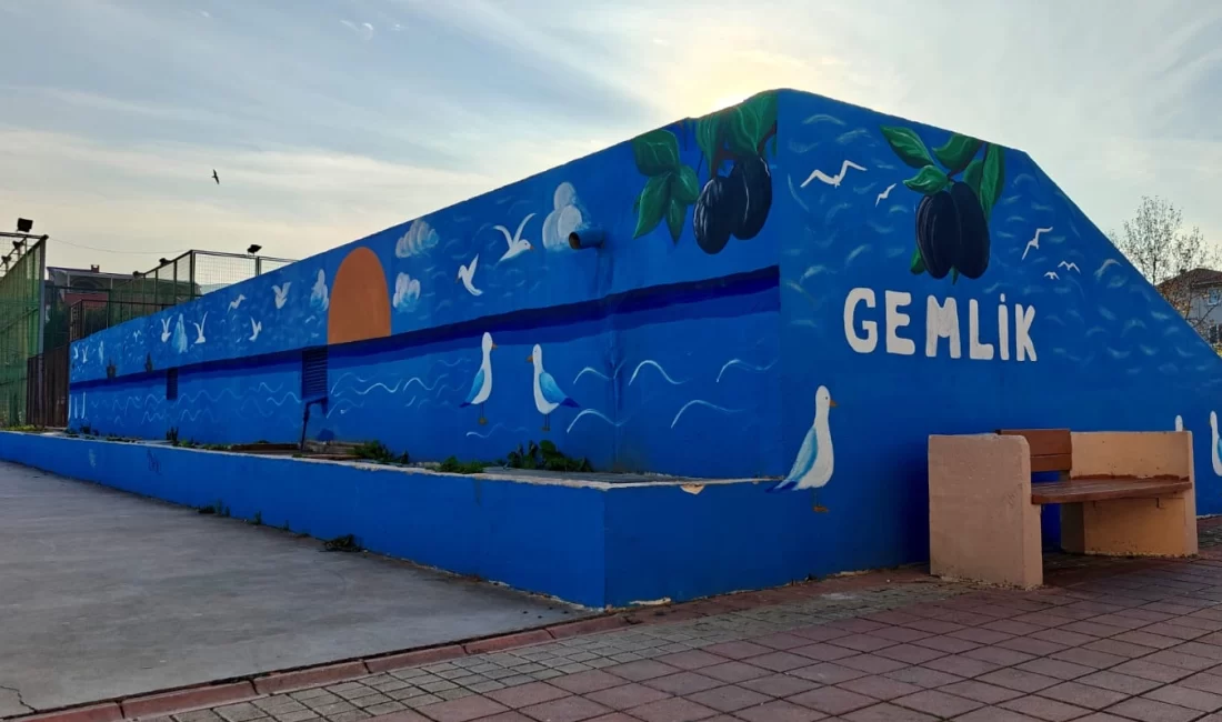 Bursa Gemlik Kent Konseyi tarafından kurulan Sanat Sokakta Çalışma Grubu, gönüllü