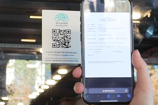 Bursa Nilüfer Belediyesi, işyeri ruhsat süreçlerini dijitalleştirerek vatandaşların/kolluk kuvvetlerinin bilgiye