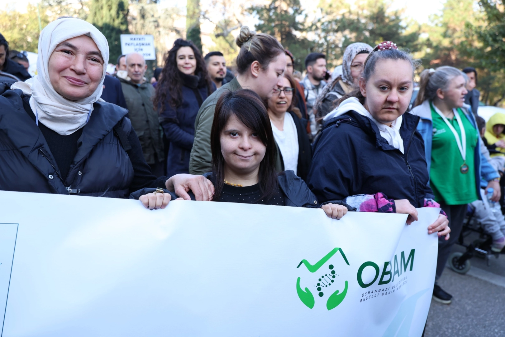 Bursa Osmangazi Belediyesi Engelli Bakım Merkezi (OBAM)’da eğitim gören ve