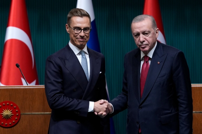 Cumhurbaşkanı Erdoğan, Finlandiya Cumhurbaşkanı Alexander Stubb ile yaptığı telefon görüşmesinde