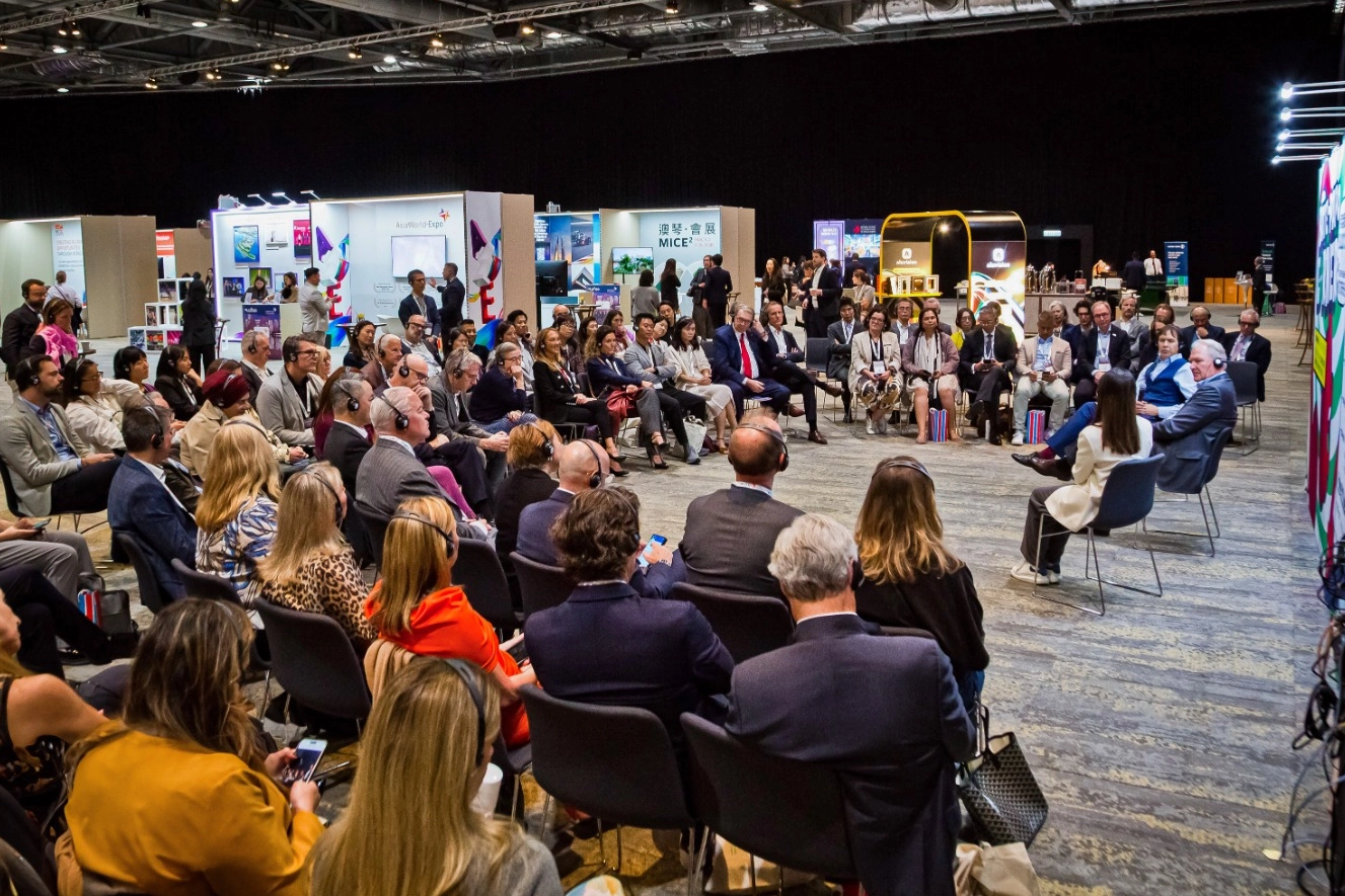 İZFAŞ, geçen hafta Hong Kong’da düzenlenen Küresel Fuarcılık Endüstrisi Birliği