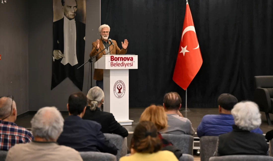 Bornova Belediyesi’nin “Kent Söyleşileri” etkinliğinde bu hafta Şair Tuğrul Keskin