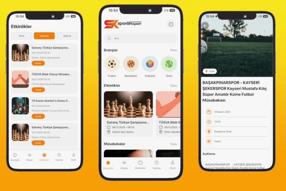 Kayseri Büyükşehir Belediyesi, spor etkinliklerini, tesisleri ve spor okullarını tek