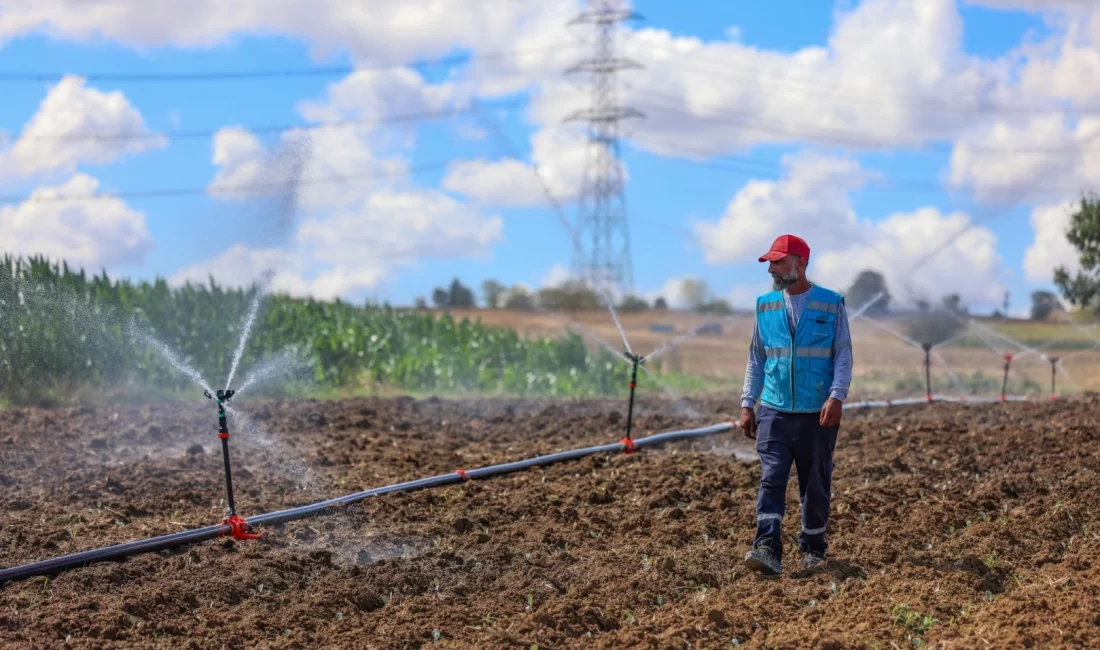 Kocaeli Büyükşehir Belediyesi, üç etapta gerçekleştirilen Toramanlar Tarımsal Sulama Suyu