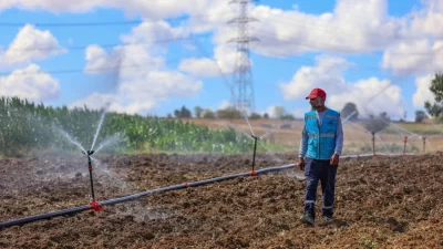 Kocaeli Büyükşehir Belediyesi, üç etapta gerçekleştirilen Toramanlar Tarımsal Sulama Suyu