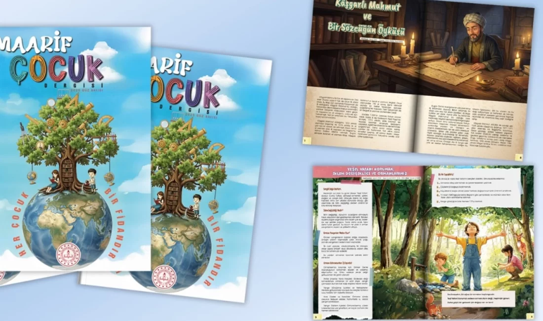Milli Eğitim Bakanlığı’nın Maarif Çocuk Dergisi’nin 2. sayısı “Her Çocuk
