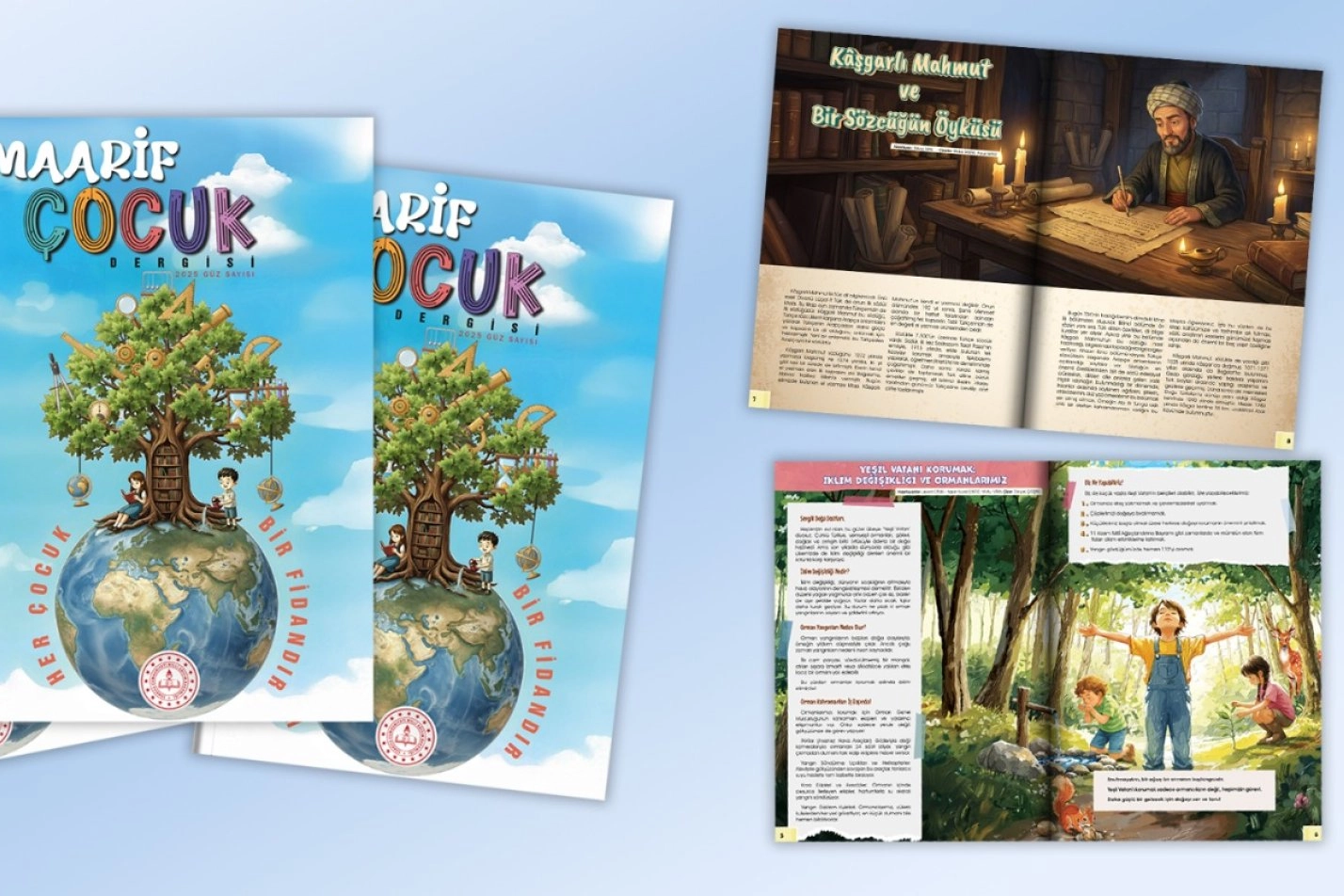 Milli Eğitim Bakanlığı’nın Maarif Çocuk Dergisi’nin 2. sayısı “Her Çocuk