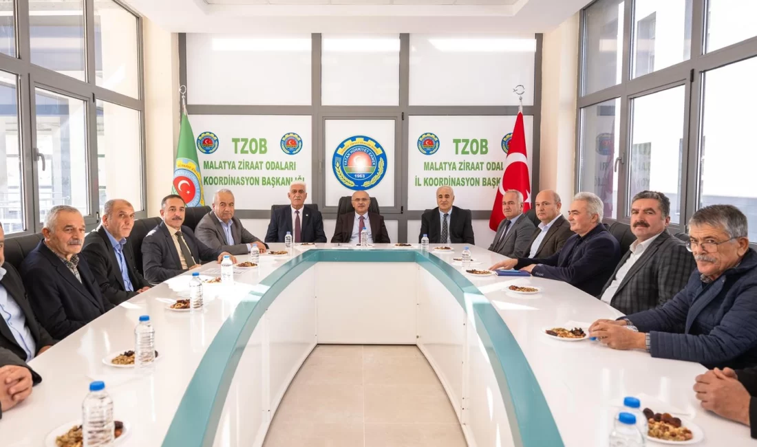 Malatya Büyükşehir Belediye Başkanı Sami Er, Battalgazi Ziraat Odasında Malatya
