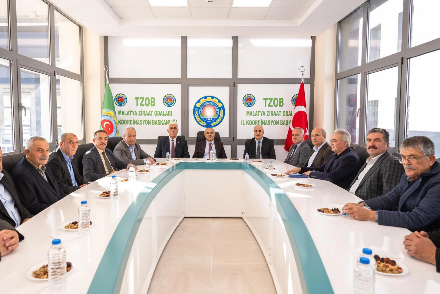 Malatya Büyükşehir Belediye Başkanı Sami Er, Battalgazi Ziraat Odasında Malatya