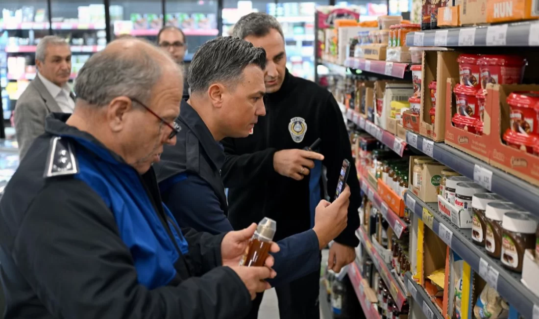 Mersin Büyükşehir Belediyesi Zabıta Dairesi Başkanlığı’na bağlı Denetleme Zabıta Şube