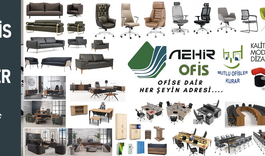 Ofis mobilyası kavramı, günümüzde yalnızca bir masa ya da sandalyeyi