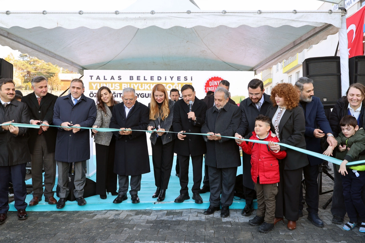 3 Aralık Dünya Engelliler Günü’nde Kayseri Talas’ta yürekleri ısıtan, geleceğe