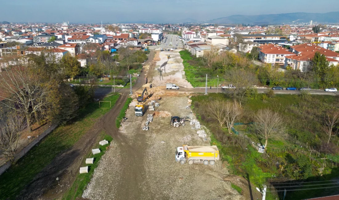 Sakarya Büyükşehir Belediyesi, şehir merkezinin ulaşımını rahatlatacak duble yol projesinin