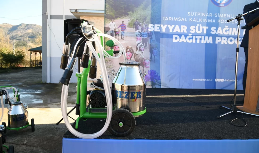 Trabzon Büyükşehir Belediyesi Tarımsal Hizmetler Dairesi Başkanlığı tarafından Şalpazarı ilçesinde