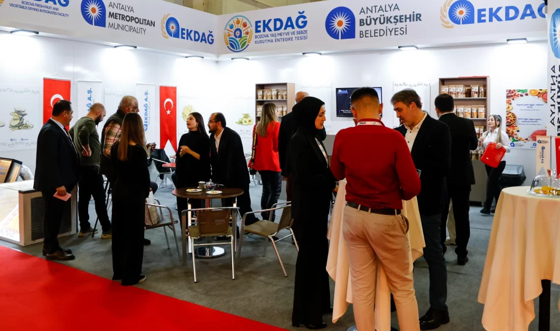 Antalya Büyükşehir Belediyesi, bu yıl 32’ncisi düzenlenen Uluslararası Gıda ve