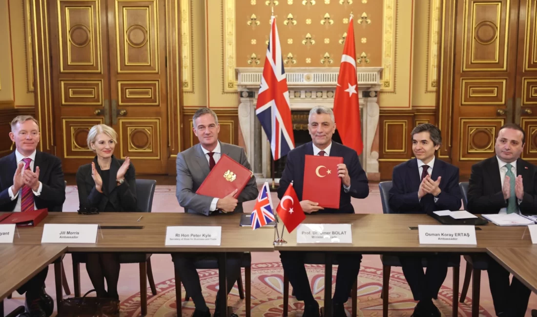Ticaret Bakanı Ömer Bolat, Türkiye ve İngiltere arasındaki ekonomik ilişkilerin