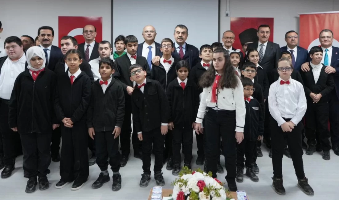 Milli Eğitim Bakanı Yusuf Tekin, özel eğitime ihtiyaç duyan bütün