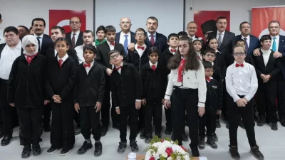 Milli Eğitim Bakanı Yusuf Tekin, özel eğitime ihtiyaç duyan bütün