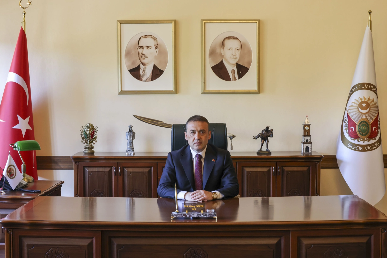 Bilecik Valisi Faik Oktay Sözer, 10 Ocak İdareciler Günü dolayısıyla