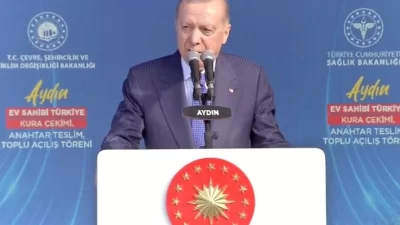 Aydın’da “Ev Sahibi Türkiye” 6973 Kura Çekimi, 1482 Konut Anahtar