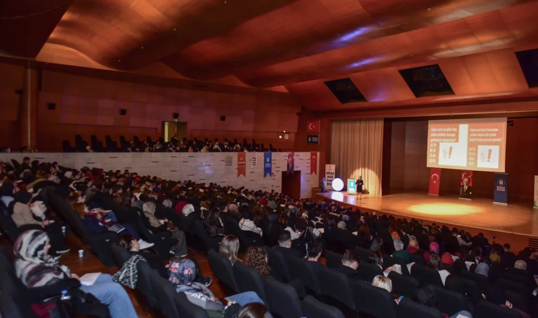 Bursa Büyükşehir Belediyesi, KPSS ve Akademik Giriş Sınavı’na (AGS) hazırlanan