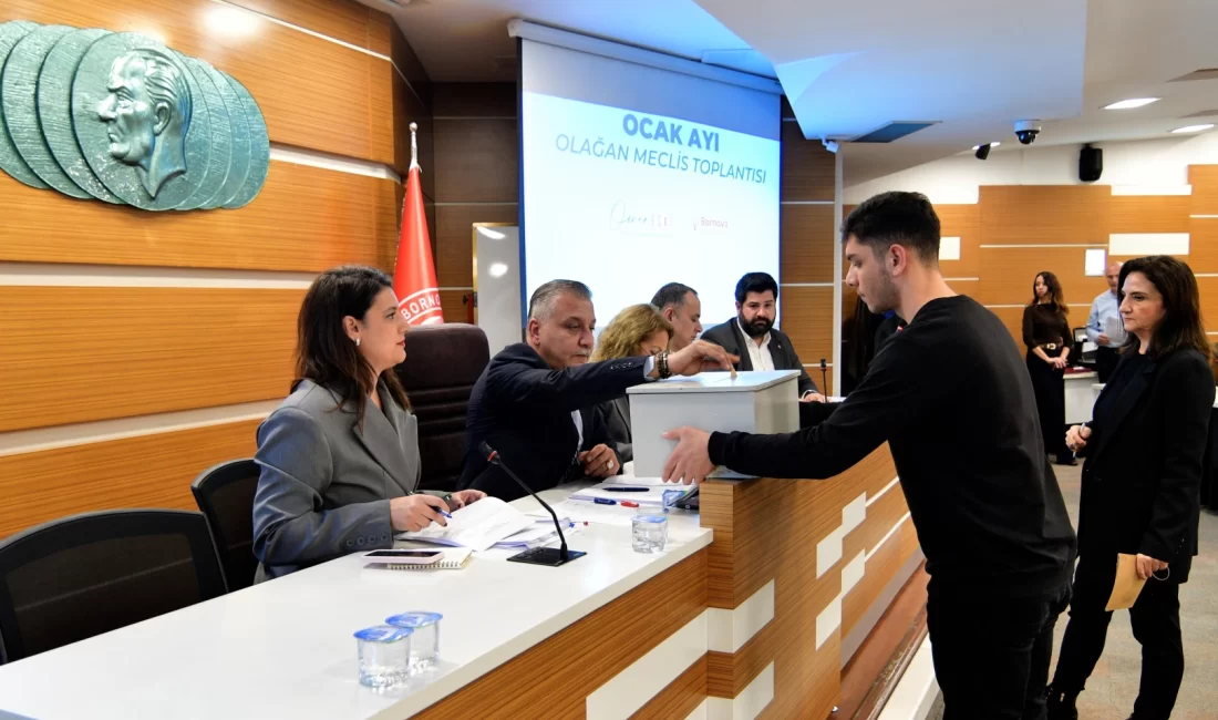 İzmir Bornova Belediyesi’nin 2026 yılı ilk meclis toplantısında, Ergene Mahallesi’ndeki