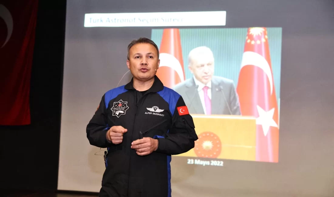 Sakarya İl Millî Eğitim Müdürlüğü’nün düzenlediği etkinlikte, İlk Türk Astronot