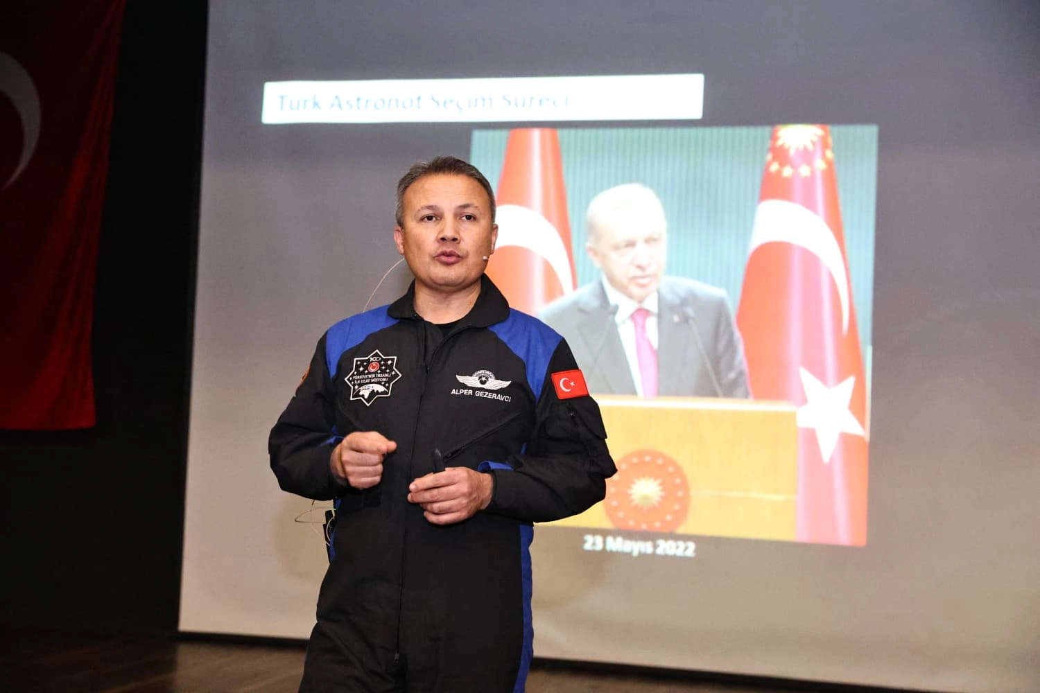 Sakarya İl Millî Eğitim Müdürlüğü’nün düzenlediği etkinlikte, İlk Türk Astronot