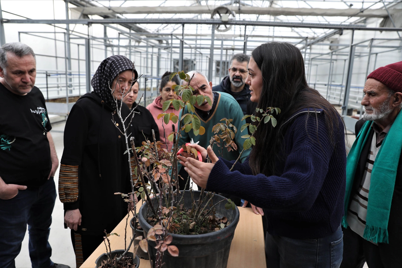 Ankara’da Keçiören Belediyesi, bilinçli üretimi artırmak ve doğru tarım uygulamalarını