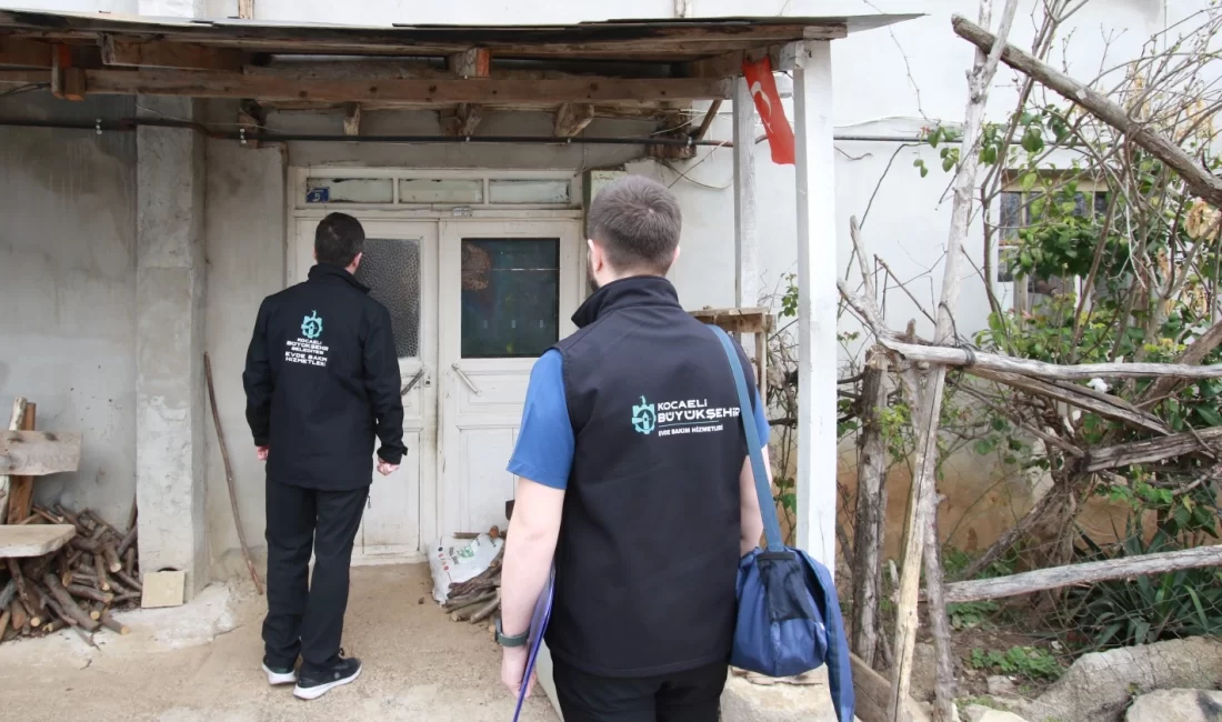 Kocaeli Büyükşehir Belediyesi, vatandaşların sağlık alanındaki ihtiyaçlarını karşılamak için evde