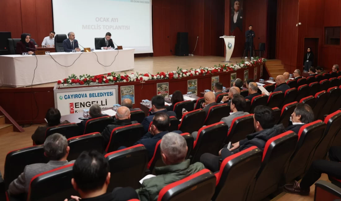 Kocaeli Çayırova Belediyesi Ocak Ayı Olağan Meclis Toplantısı, bugün gerçekleştirildi.