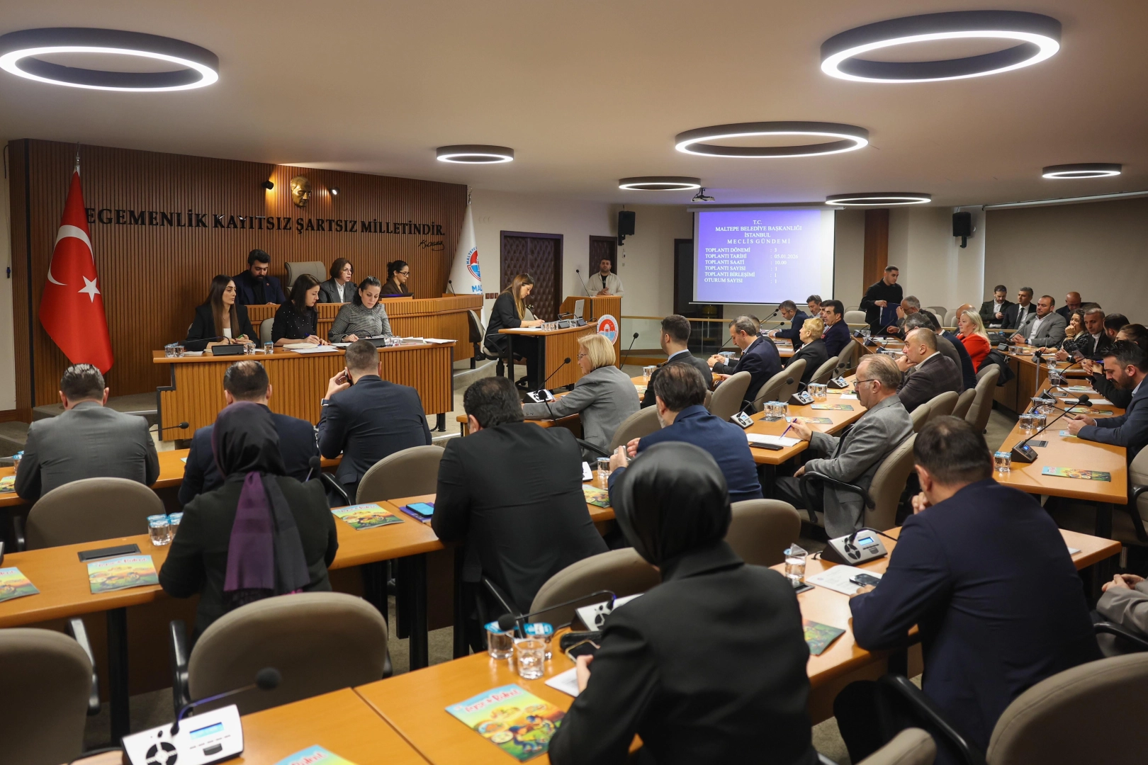 Maltepe Belediye Meclisi’nin ocak ayı ilk toplantısında konuşan Belediye Başkanı
