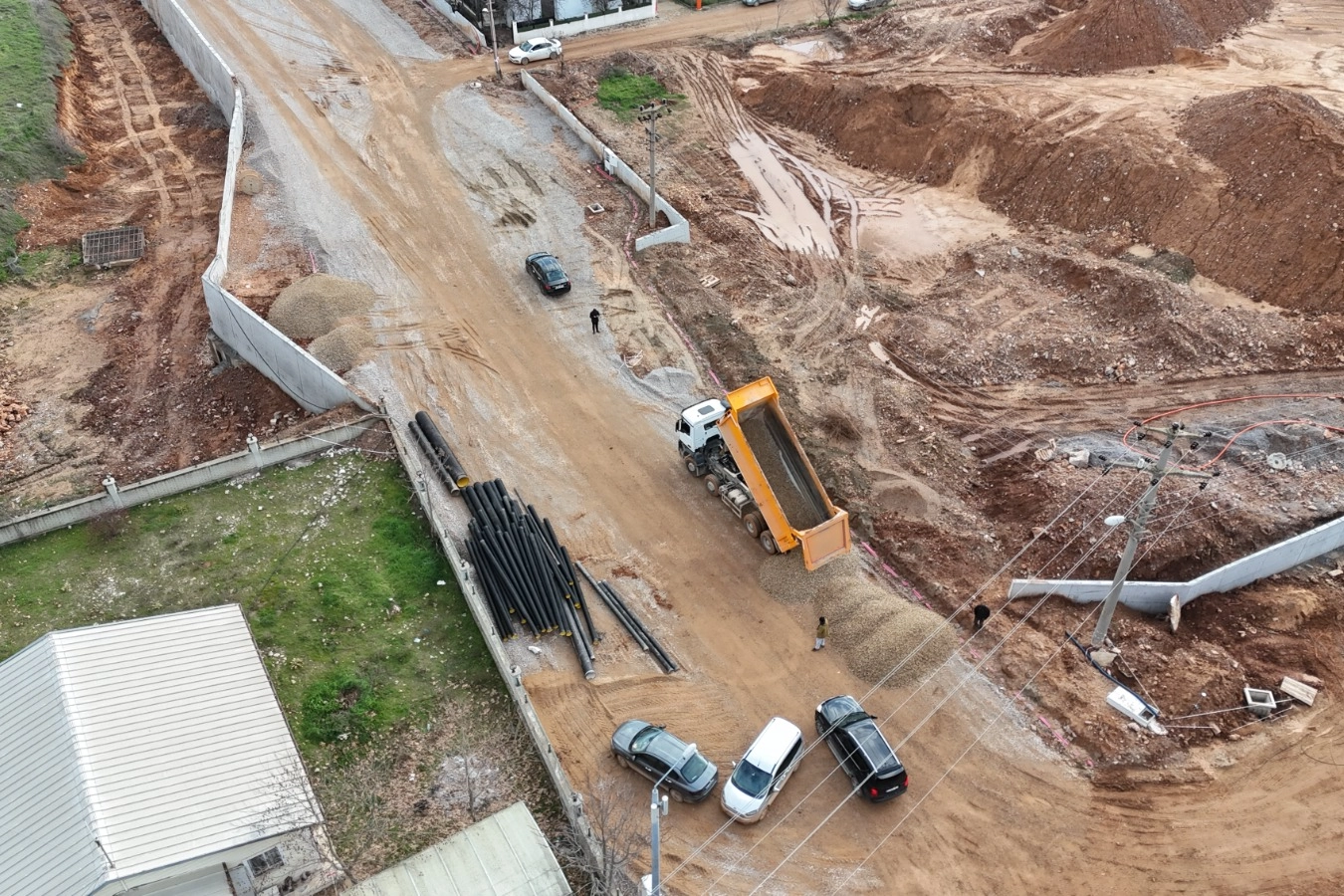 Muğla Büyükşehir Belediyesi, Menteşe’nin Kötekli ve Yeniköy bölgelerinde altyapıdan üstyapıya