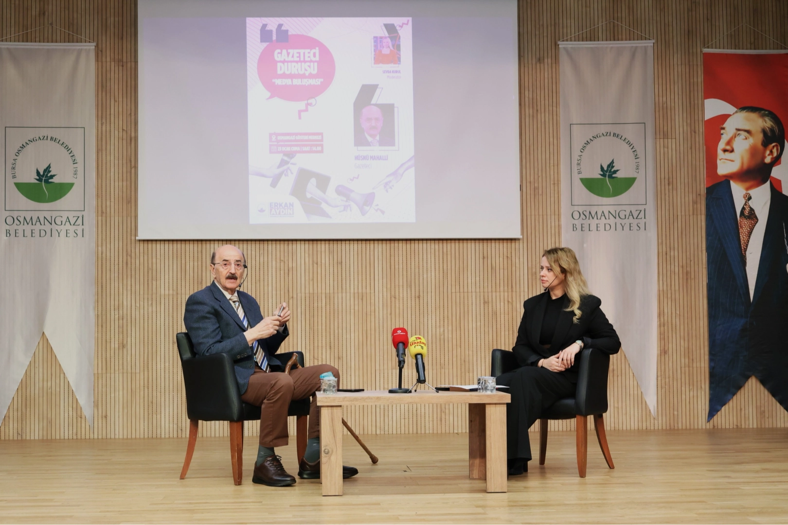 Osmangazi Belediyesi tarafından düzenlenen Medya Buluşmaları programının bu haftaki konuğu