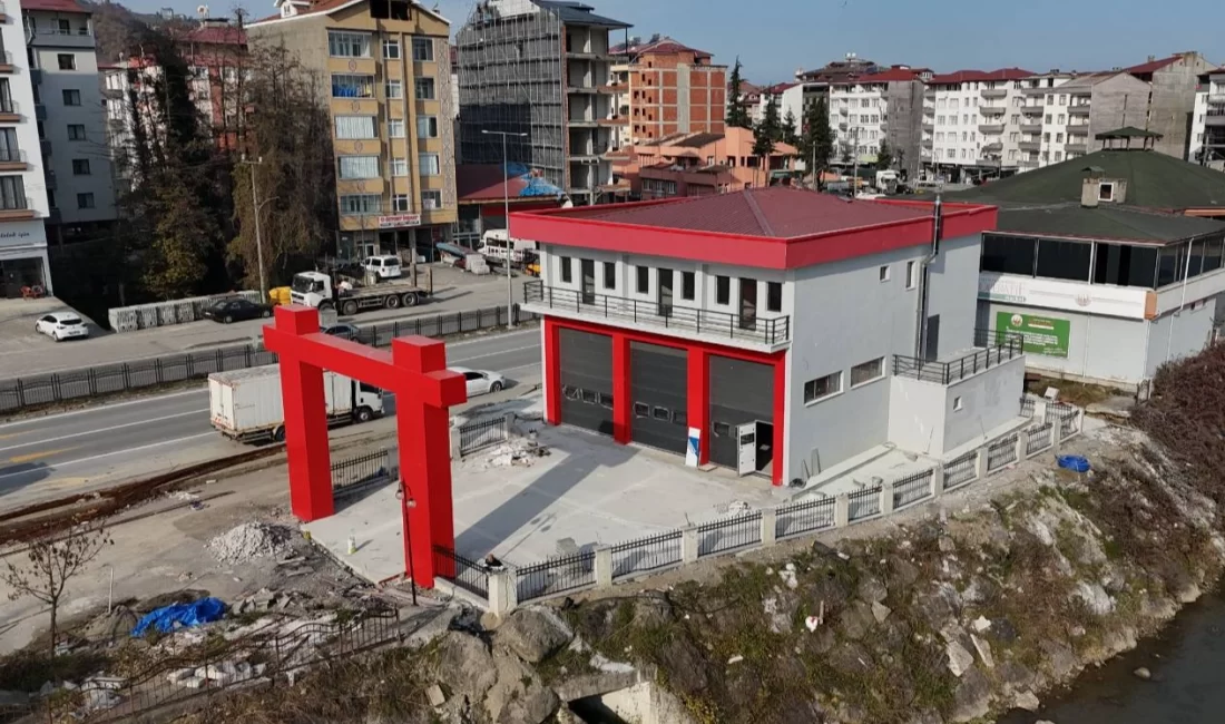 Trabzon Büyükşehir Belediyesi, ilçelerde itfaiye hizmetlerinin daha etkin ve hızlı